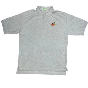 Sesame Street vintage Bert and Ernie Sesame Street men's gray polo shirt sz XL
